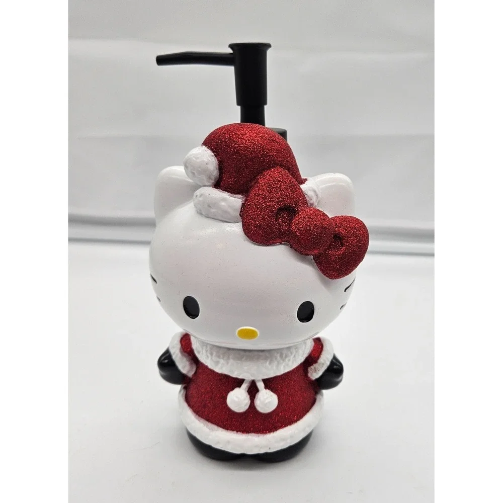 Hello Kitty Christmas Soap Dispenser Sanrio Mrs Claus Glitter Holiday‎ JFA80-07